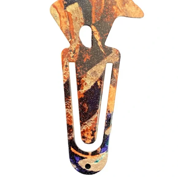 LAZART Native American Style Metal Bookmark. NWOT - Picture 3 of 5